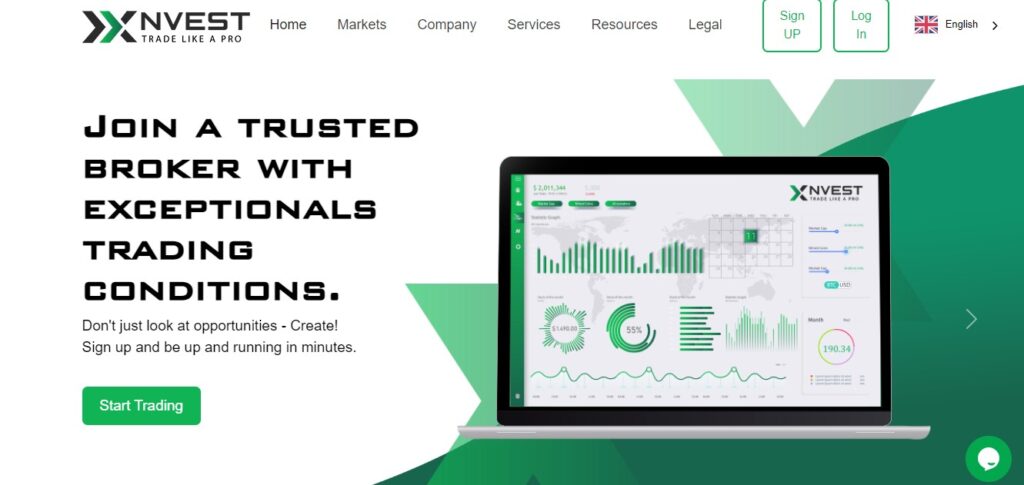  Xnvest website